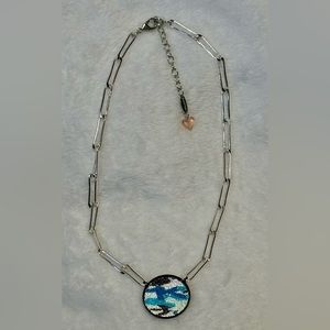 SABIKA ‘21 - Contemplative Camo Medallion Necklace